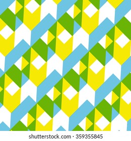 Vector geometric strip pattern background