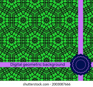 Vector geometric texture. Abstract modern seamless pattern. Light design for decor, textile, fabric, furniture, paper, wrapping. Vector illustration