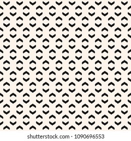 Vector geometric texture with curved arch shapes, small elements. Abstract modern black and white seamless pattern. Minimalist monochrome background. Simple minimal design for decor, fabric, wrapping