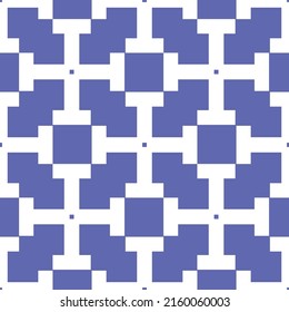 vector geometric texture with isolated solid color trendy purple tint background, vector seamless texture with purple background and white letters of the latin alphabet