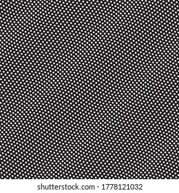 Vector geometric texture. Monochrome repeating pattern with wavy dotted lines.	