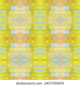 Vector geometric vertical seamless pattern of abstract lights and vibrant colors. Sunny, a fresh spring look.