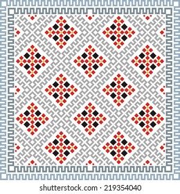vector geometrical ornament