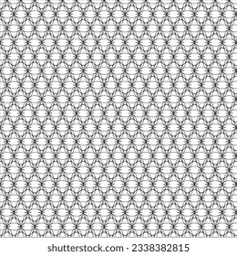 Vector geometrical seamless pattern. stylish modern texture