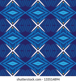 Vector geometry abstract seamless pattern background