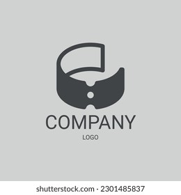 Vector geometry logo for business