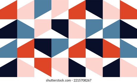 Vector Geometry with simple shape and figure minimalistic artwork poster. Abstract vector pattern design for web banner, business presentation, branding package, wallpaper, background