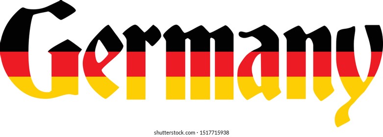 Vector Germany Country Flag Illustration