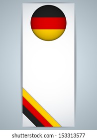 Vector - Germany Country Set of Banners
