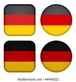 Vector germany flags