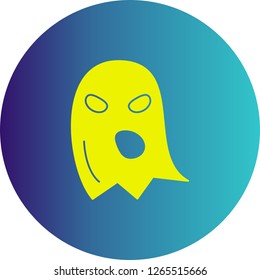 vector ghost icon
