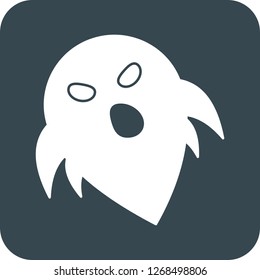 vector ghost icon
