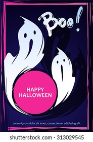 Vector ghosts for Halloween