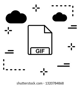  Vector GIF Icon 
