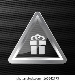 Vector gift box icon