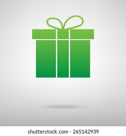 vector gift box icon