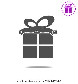 vector gift box icon