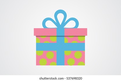 Vector gift box icon 