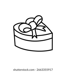 Ilustración de icono de caja de regalo de Vector, caja de regalo 