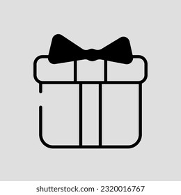 Vector "Gift Box" Icon , Shopping