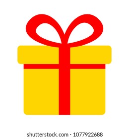 ベクターギフトボックスのイラスト 祝日のプレゼントグラフィックシンボル ギフトボックスアイコン のベクター画像素材 ロイヤリティフリー Shutterstock