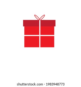 vector gift box or surprise box illustration or clipart