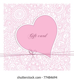 Vector gift card