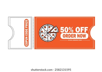 Vector Gift Coupon. Elegant Christmas Voucher Design. Premium eGift Card Background for E-commerce, Online Shopping. Marketing Business Flyer Template Design, Social Media Graphic