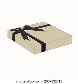 regalo vectorial con cinta adhesiva