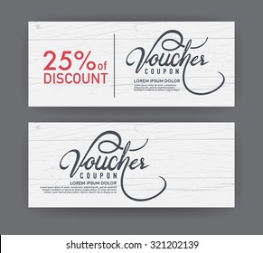 vector gift voucher template.
