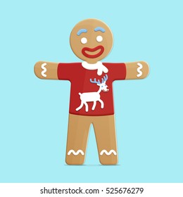 Vector Gingerbread Man 