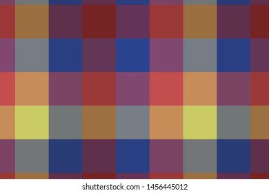 Vector Gingham check pattern design illustration for Fabric printing