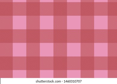 Vector Gingham check pattern design illustration for fabric printing