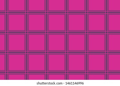 Vector Gingham check pattern design illustration for fabric printing