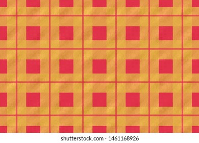 Vector Gingham check pattern design illustration for fabric printing