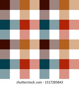 vector Gingham check pattern design illustration for printing on paper, wallpaper, covers, textiles, fabrics, for decoration, decoupage, and other.