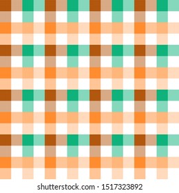 vector Gingham check pattern design illustration for printing on paper, wallpaper, covers, textiles, fabrics, for decoration, decoupage, and other.