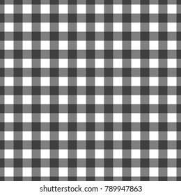 Vector Gingham Seamless Pattern