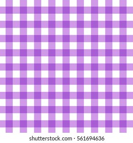 Vector gingham seamless pattern in red