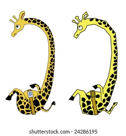 Vector giraffe