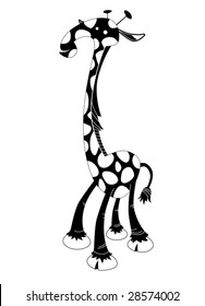 vector giraffe