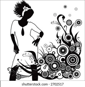 vector girl