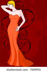 vector girl