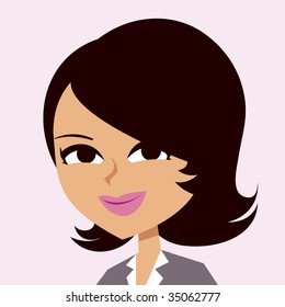Vector Girl Face - I have more  in the collection