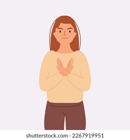 Niña vectora sin ilustración