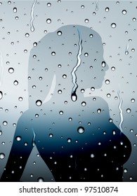 Vector Girl Silhouette