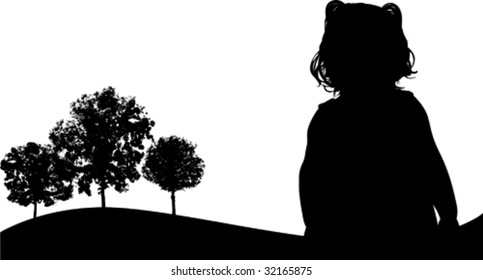 tree planting clipart black and white pig