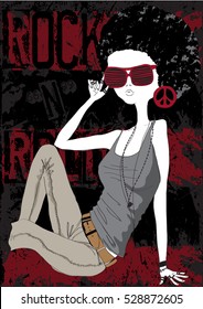 vector girl,soul woman,rock and roll