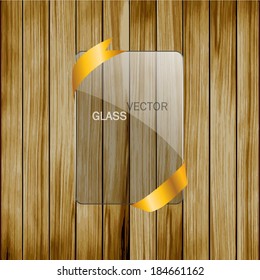 Vector Glass Banner