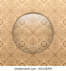 Vector - Glass Circle Button Basque Textures